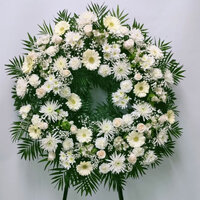 corona funeraria grande