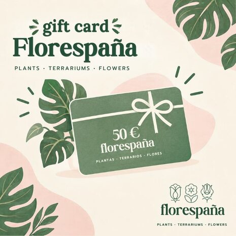 gift card florespana.es 50 euros