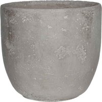 MACETERO TERRACOTA JIMMY 19CM Ø (REDONDO GRIS)