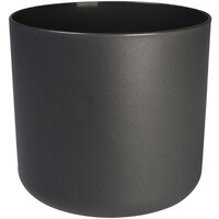 CUBREMACETAS ELHO REDONDA ANTRACITA 14CM Ø