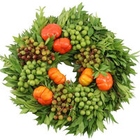 CORONA NAVIDEÑA NATURAL Ø30CM